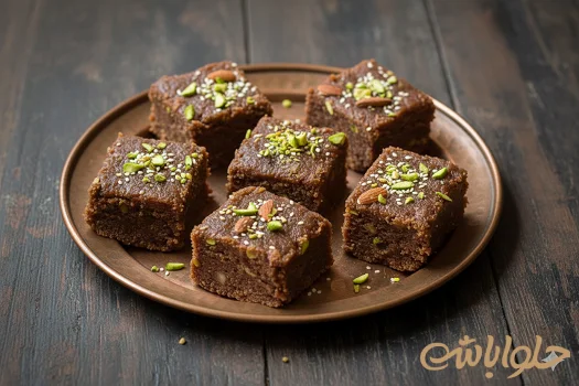 حلوای خرما برای پذیرایی ختم