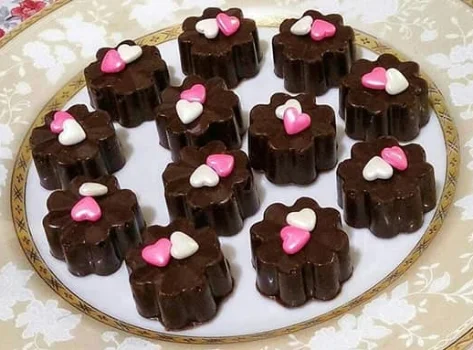 طرز تهیه حلوا بوتیکی شکلاتی