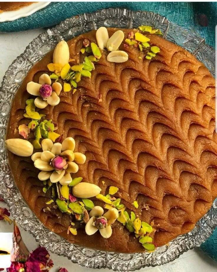 انواع سینی های حلوا مناسب محرم و صفر 