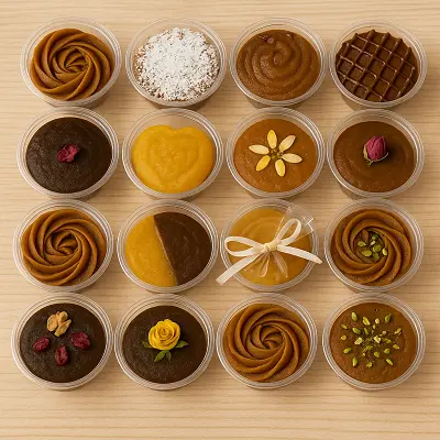 تزیین حلوا تک نفره