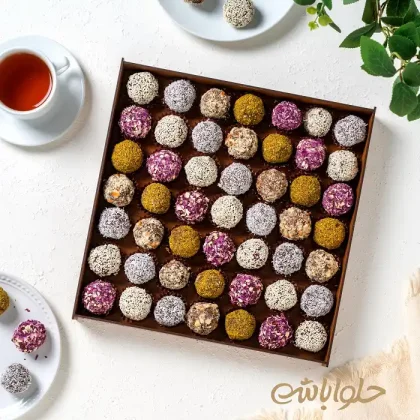 ترافل خرما و گردو