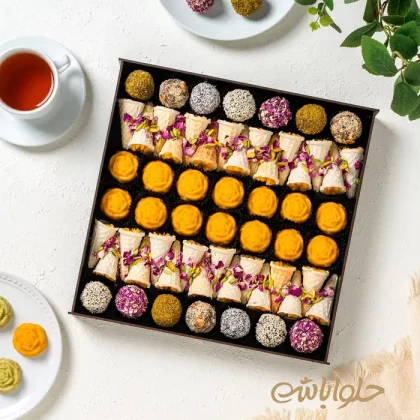 میکس ترحلوا زعفرانی و ترافل خرما